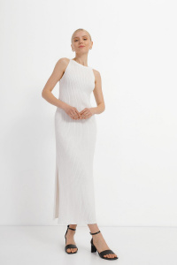 Платье PW909 (42-44, белый, 50% хлопок, 50% акрил)