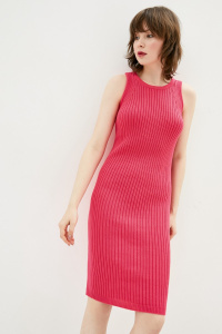 Платье PS785 (42-44, ярко-малиновый, 50% хлопок, 50% акрил)