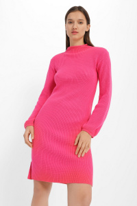 Платье PW888 (42-44, розовый, 50% вискоза, 28% ПБТ, 22% нейлон)